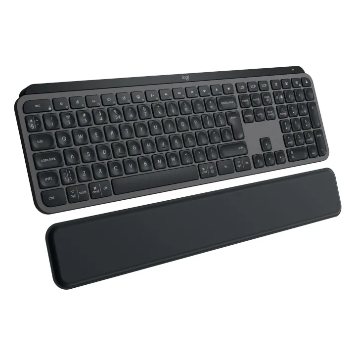 Logitech Clavier MX Keys S Plus CH-Layout avec repose-poignets