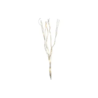 Star Trading Branche Willow Dewdrop, 24 LED, 60 cm, naturel