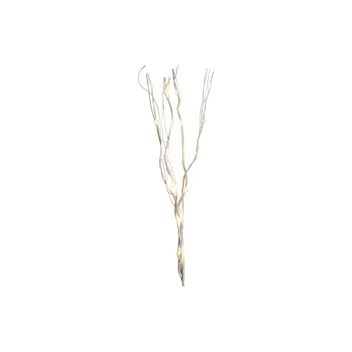 Star Trading Branche Willow Dewdrop, 24 LED, 60 cm, naturel