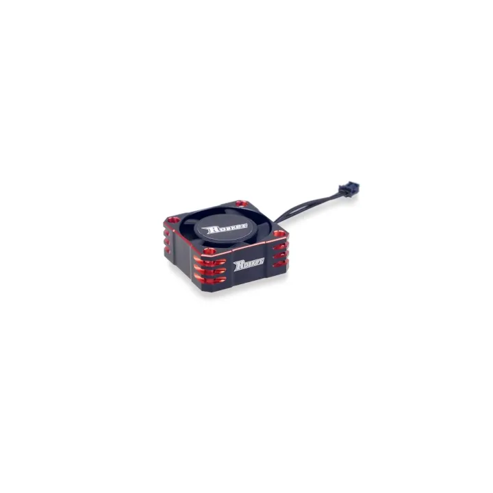 Surpass Hobby Ventilateur 25x25 mm, 32000 tours-minute Noir et rouge