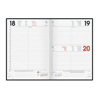 Stewo Agenda commercial Diary Square 2025, Bleu