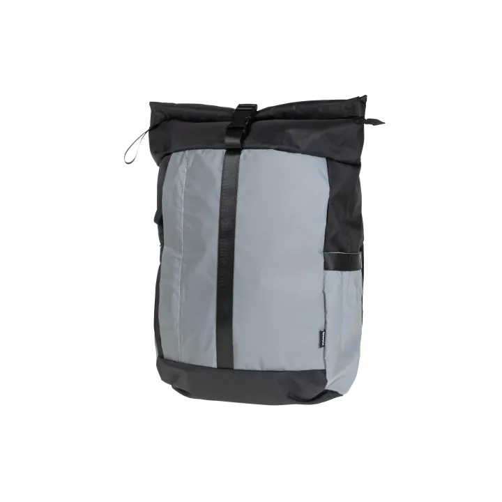 KOOR Sac à dos Veedi Rolltop Reflective 22 l, Noir