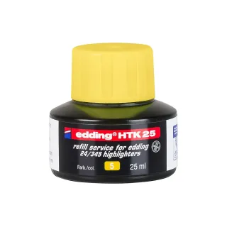 edding Encre de recharge HTK25 25 ml, jaune