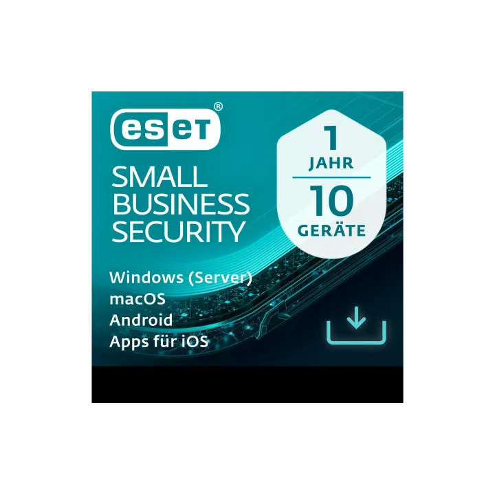 ESET Small Business Security Version complète, 10 utilisateurs, 1 an, ML