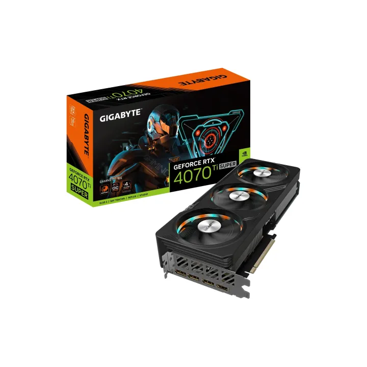 Gigabyte Carte graphique GeForce RTX 4070 Ti SUPER GAMING OC 16G