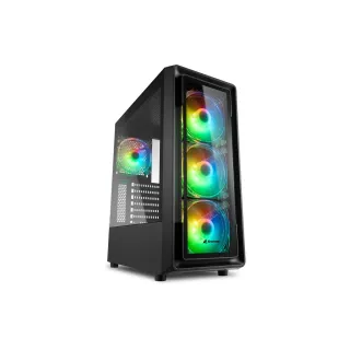 Sharkoon Boîtier d’ordinateur TK4 RGB