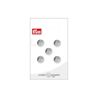 Prym Boutons Nacre 11 mm, 5 pièces, Blanc