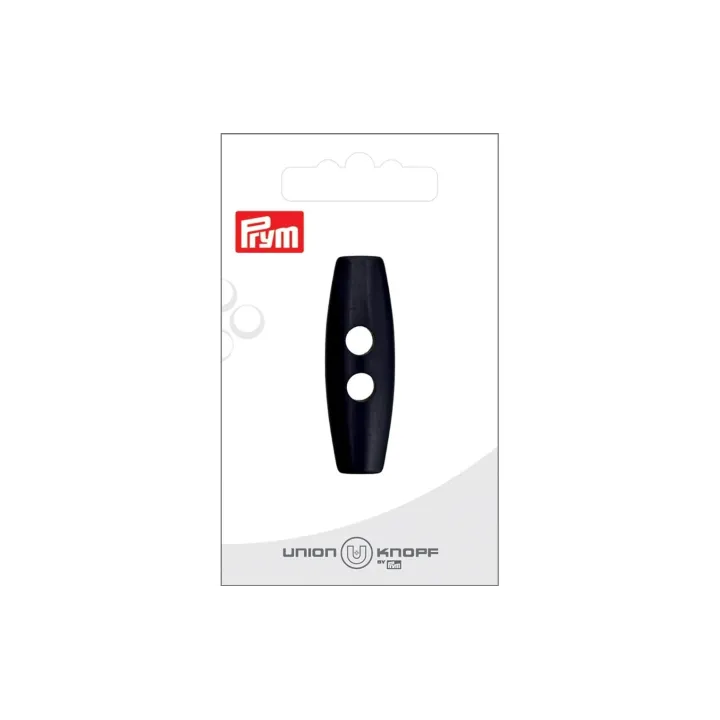 Prym Boutons Polyester 45 mm, 1 pièce, Noir