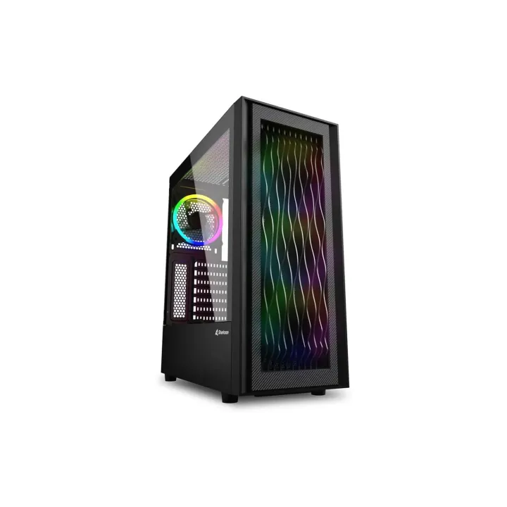 Sharkoon Boîtier d’ordinateur RGB Wave