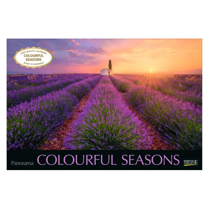 Korsch Verlag Calendrier Colourful Seasons 2025