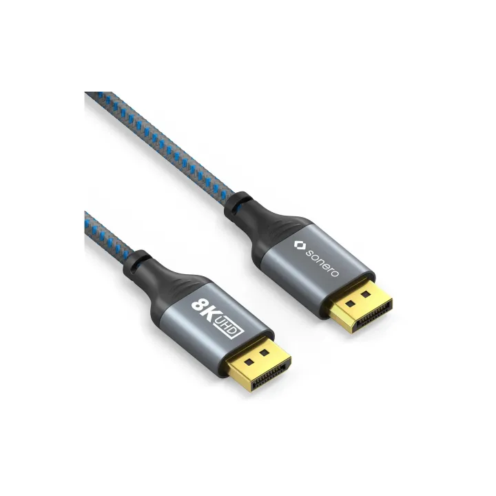 sonero Câble 8K DisplayPort - DisplayPort, 2 m