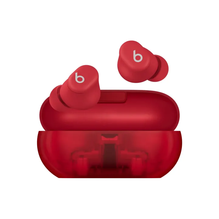 Apple Beats Écouteurs True Wireless In-Ear Solo Buds Transparent Red