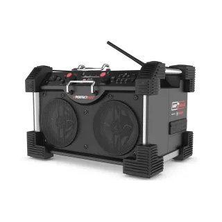 Perfectpro Radio de chantier Rockhart 18 V Noir