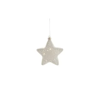 STT Accrocheur Glamour Star L, O 18 cm, Blanc