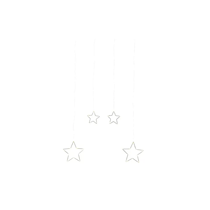 STT Guirlande à LED Angel Star Curtain petit 56 LED