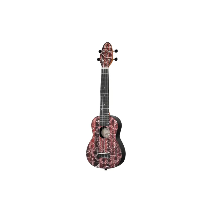 Ortega Guitars Ukulélé Keiki Package K2SS-RKC – Red Kaleidoscop