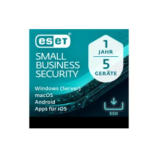 ESET Small Business Security ESD, Version complète, 5 utilisateurs, 1 an, ML