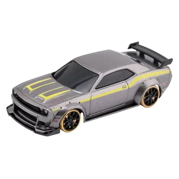 Turbo Racing Micro Drift Muscle Car C65, Gris RTR, 1:76