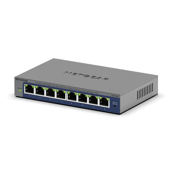 Netgear Switch GS108E 8 ports