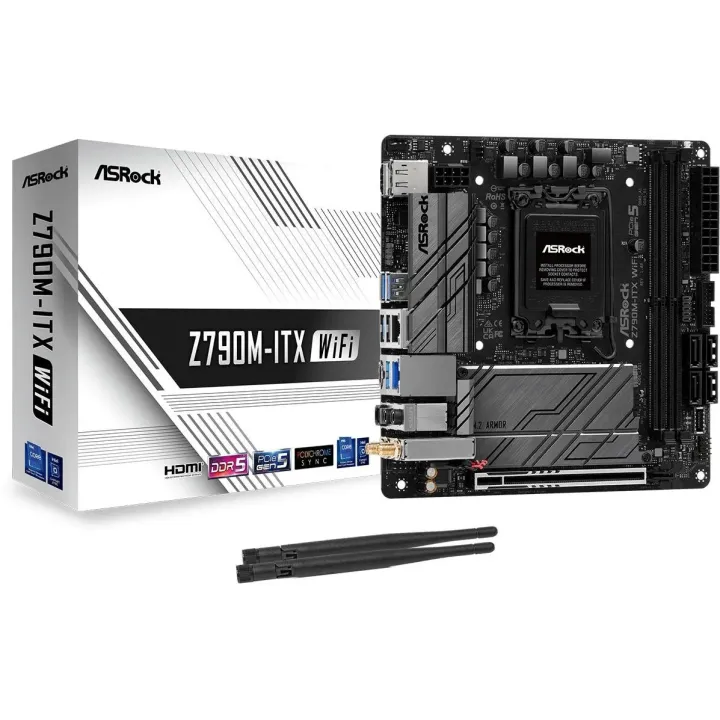 ASRock Carte mère Z790M-ITX WiFi