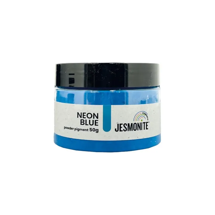 Jesmonite Pigments Poudre de néon bleu, 50g