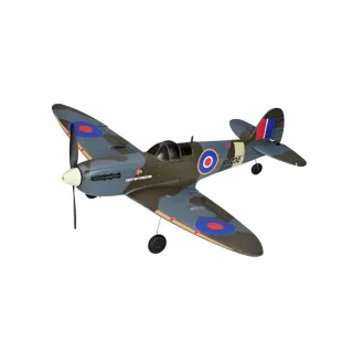 TOP-RC Warbird Mini Spitfire 450 mm, brun, RTF