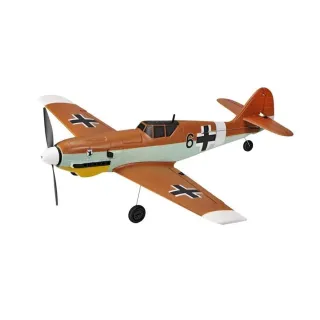 TOP-RC Warbird Mini BF-109 450 mm, brun, RTF