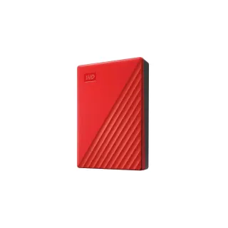 Western Digital Disque dur externe My Passport 6 TB, Rouge