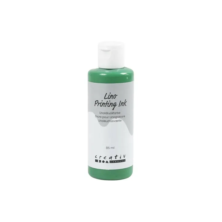 Creativ Company Peinture pour bricolage Lino 85 ml, Vert