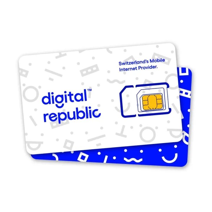 Digital Republic Carte SIM Internet illimité pendant 365 jours – Haute vitesse