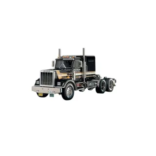 Tamiya Camion King Hauler 6x4 Black Edition Kit de construction, 1:14