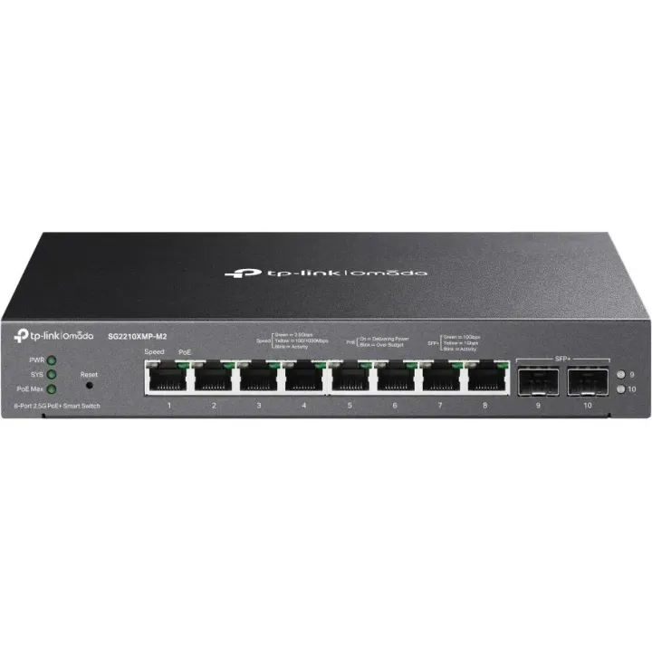 TP-Link PoE+ Switch SG2210XMP-M2 10 ports