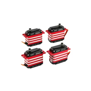 KST Kits servo Heli Combo 3x X20-2208 HLS V8.0, 1x X20-1035 HLS V3.0