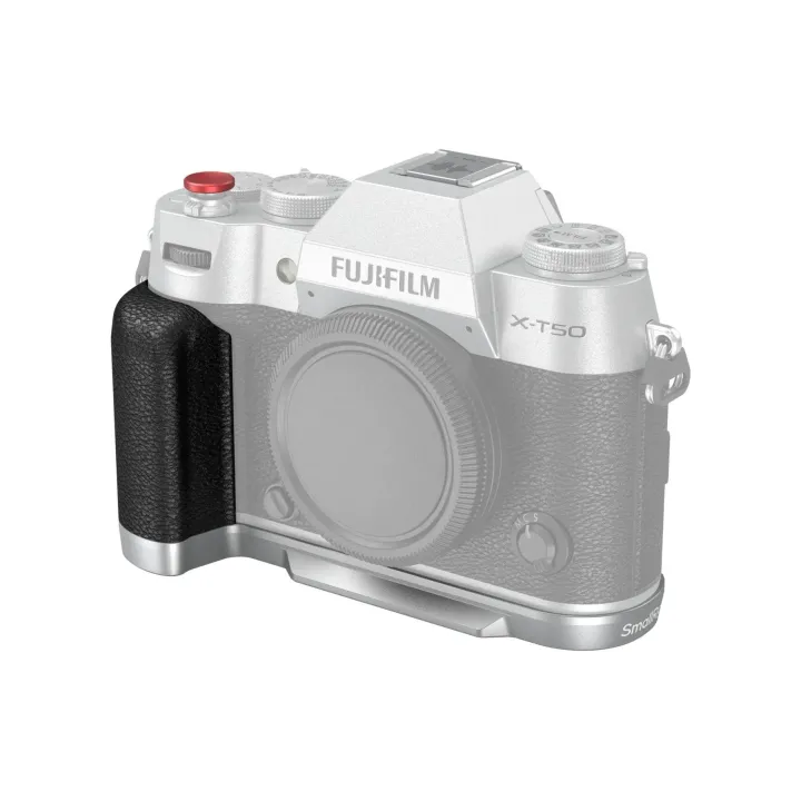 Smallrig Angle en L Poignée en silicone pour FUJIFILM X-T50 - Argent