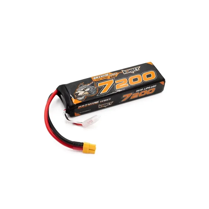 Konect Batterie RC LiPo 7200 mAh 11.1 V 60C Bashing Series