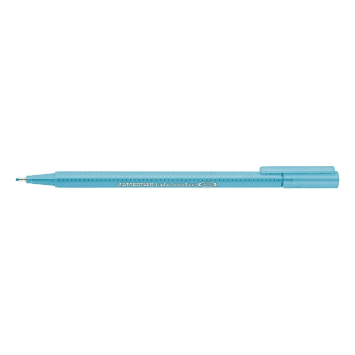 Staedtler Fineliner Triplus broadliner 338 0.8 mm, bleu aqua