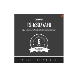 QNAP Service de remplacement NBD5Y-TS-H3077AFU-CH