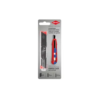 Knipex Lames de rechange pour couteau universel CutiX 90 10 165 BK, 10 pièces