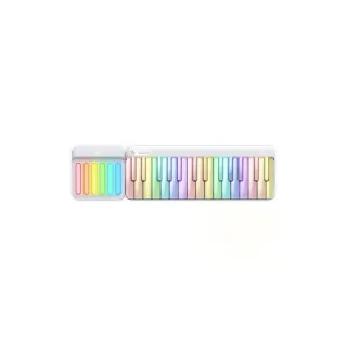 PopuMusic Clavier PopuPiano 1 Set Blanc