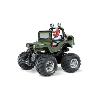 Tamiya Monster Truck Wild Willy 2 RWD WR-02G Kit de construction, 1:10