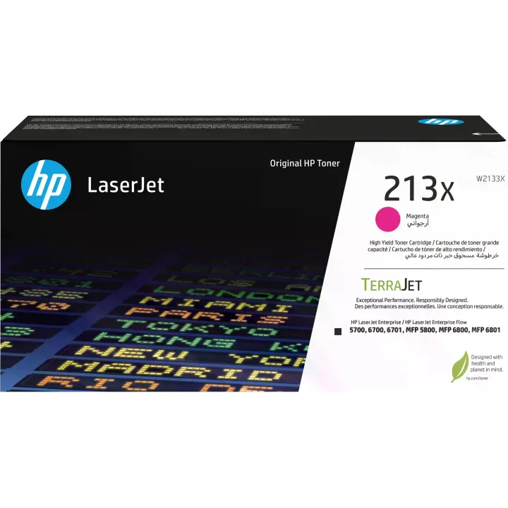 HP Toner 213X (W2133X) Magenta