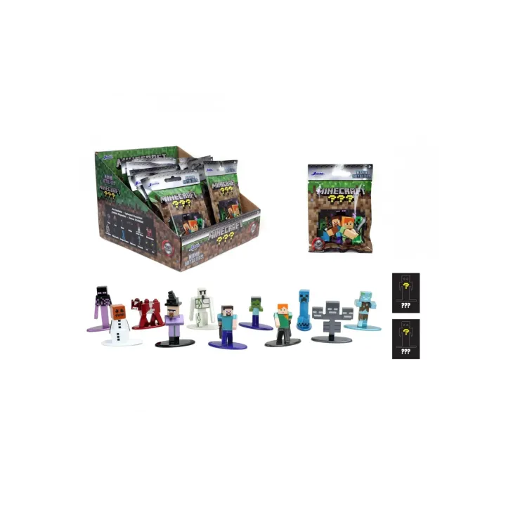 Jada Toys Minecraft Blind Pack Nanofigs assorti