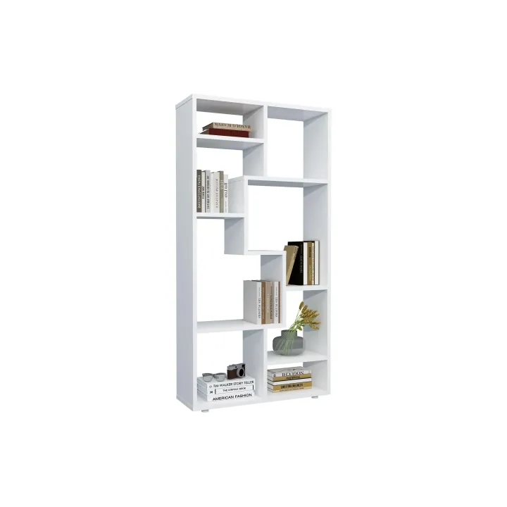 VCM Étagère Lanisa M 58 x 116 cm, Blanc