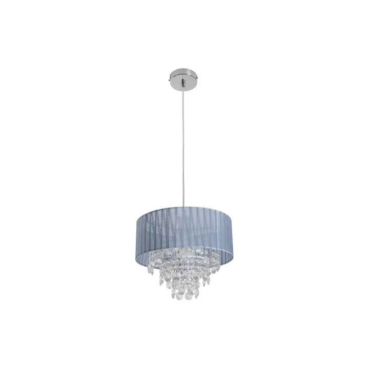 Näve Lampe suspendue «Kristallo» gris