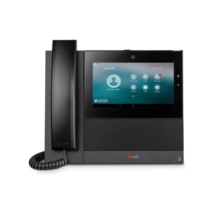 Poly Téléphone de bureau CCX 700 SIP Noir