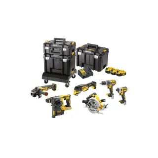 DeWalt Kits de machines sans fil 18 V avec 3 batteries 5.0 Ah DCK685P3T-QW