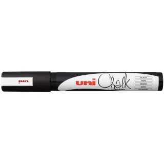 Uni Marqueur craie liquide uni Chalk 1.8 - 2.5 mm Noir