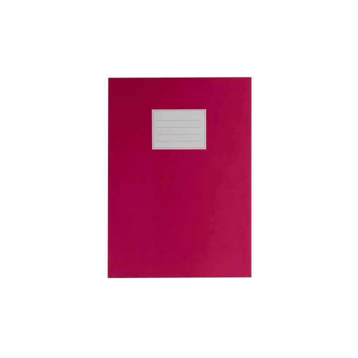 Office Focus Cahier décole A4, À carreaux, Rouge, 10 Pièce-s