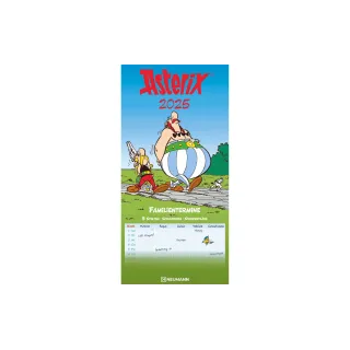 Literatur diverse Pianificatore familiare Astérix 2025