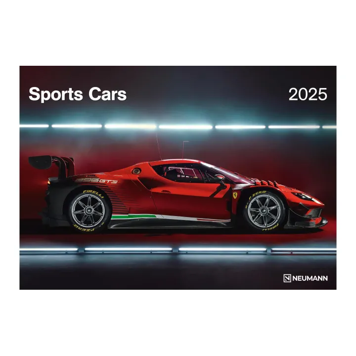 Literatur diverse Calendrier Sports Cars 2025